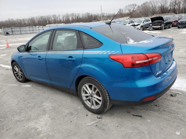 1FADP3F23FL354342 - 2015 FORD FOCUS SE BLUE photo 2