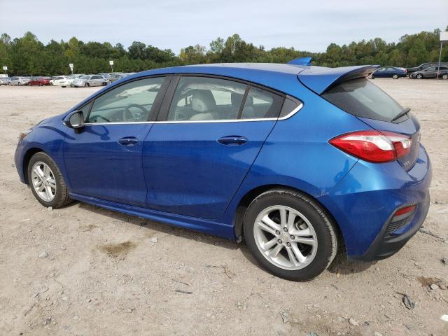 3G1BE6SM7HS572287 - 2017 CHEVROLET CRUZE LT BLUE photo 2