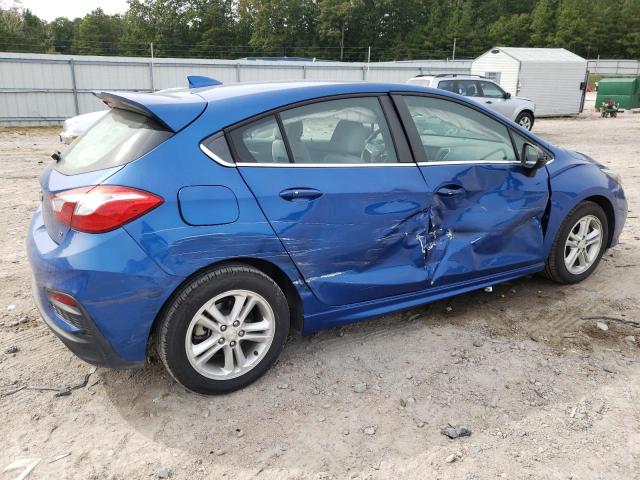 3G1BE6SM7HS572287 - 2017 CHEVROLET CRUZE LT BLUE photo 3