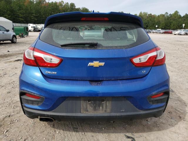 3G1BE6SM7HS572287 - 2017 CHEVROLET CRUZE LT BLUE photo 6