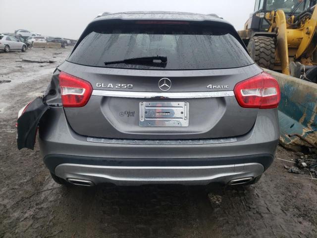 WDCTG4GB9HJ281660 - 2017 MERCEDES-BENZ GLA 250 4MATIC GRAY photo 6