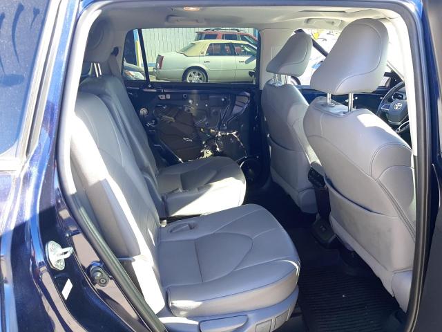 5TDHZRAH6LS510906 - 2020 TOYOTA HIGHLANDER XLE BLUE photo 11