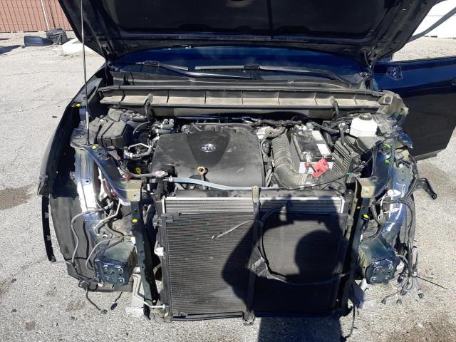 5TDHZRAH6LS510906 - 2020 TOYOTA HIGHLANDER XLE BLUE photo 12