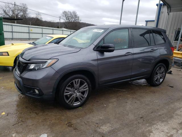 5FNYF7H54KB004809 - 2019 HONDA PASSPORT EXL GRAY photo 1
