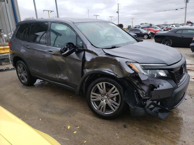 5FNYF7H54KB004809 - 2019 HONDA PASSPORT EXL GRAY photo 4