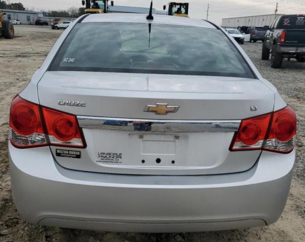 1G1PF5SC0C7303916 - 2012 CHEVROLET CRUZE LT SILVER photo 6