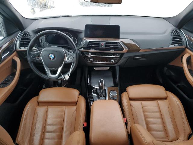 5UXTR9C58KLP84975 - 2019 BMW X3 XDRIVE30I WHITE photo 8