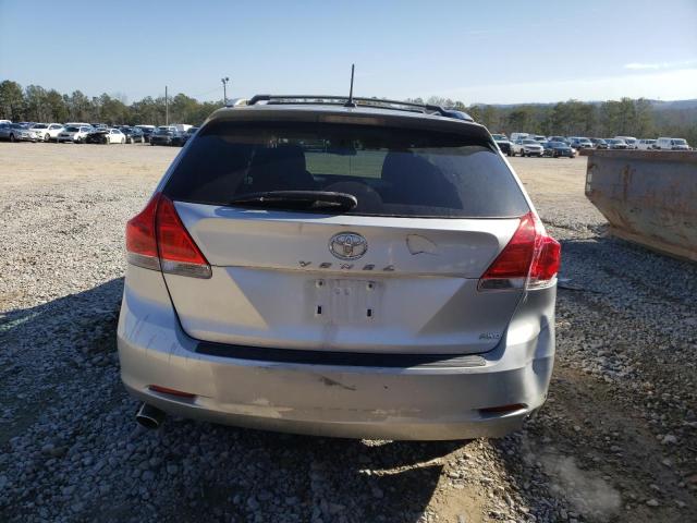 4T3BK3BB0AU038263 - 2010 TOYOTA VENZA SILVER photo 6