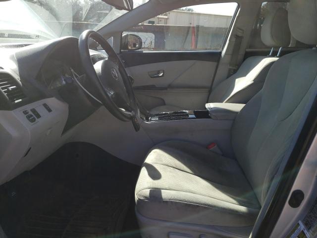 4T3BK3BB0AU038263 - 2010 TOYOTA VENZA SILVER photo 7