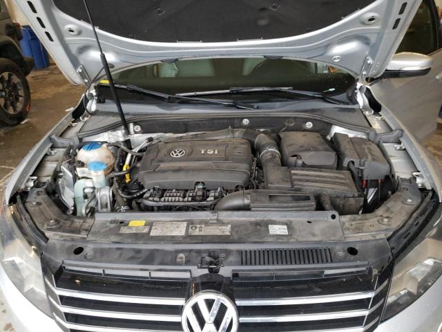 1VWAT7A37EC025171 - 2014 VOLKSWAGEN PASSAT S SILVER photo 11