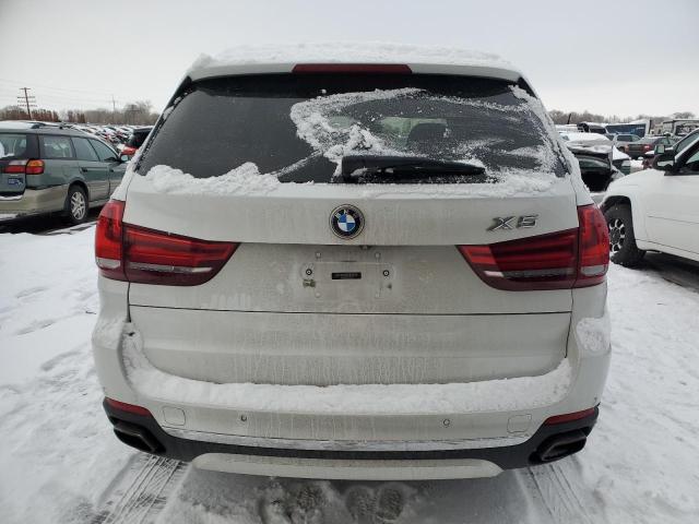 5UXKR6C5XF0J75470 - 2015 BMW X5 XDRIVE50I WHITE photo 6