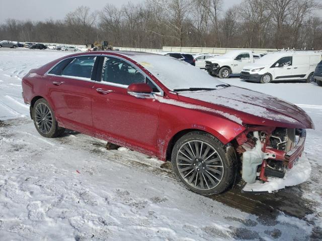 3LN6L2JK6GR626834 - 2016 LINCOLN MKZ BURGUNDY photo 4