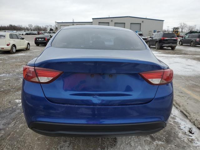 1C3CCCFB6HN503386 - 2017 CHRYSLER 200 LX BLUE photo 6