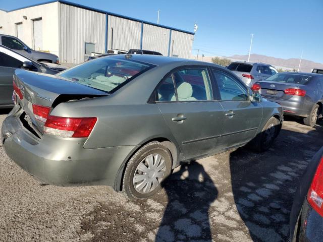 5NPET46F58H348178 - 2008 HYUNDAI SONATA GLS GREEN photo 3