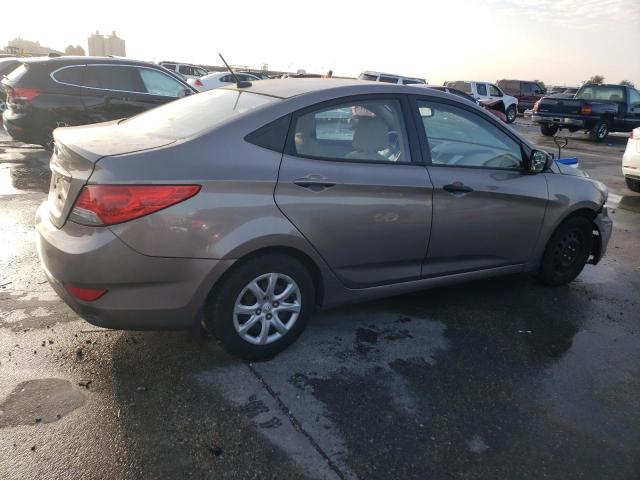 KMHCT4AE2DU303992 - 2013 HYUNDAI ACCENT GLS BEIGE photo 3