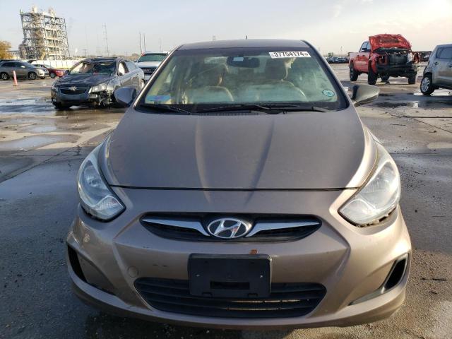 KMHCT4AE2DU303992 - 2013 HYUNDAI ACCENT GLS BEIGE photo 5