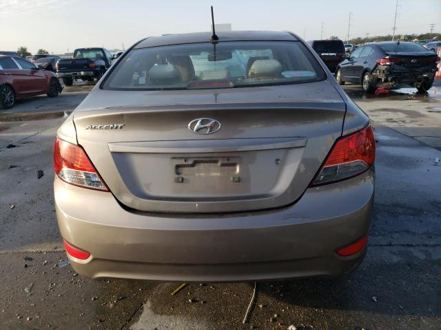 KMHCT4AE2DU303992 - 2013 HYUNDAI ACCENT GLS BEIGE photo 6