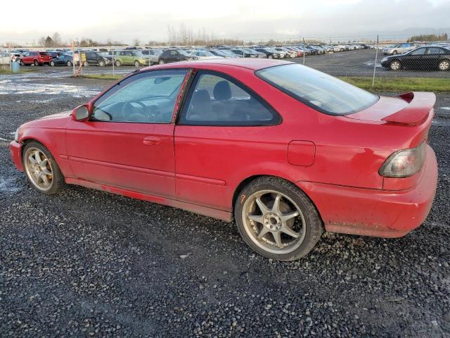 1HGEJ8243WL025551 - 1998 HONDA CIVIC EX RED photo 2