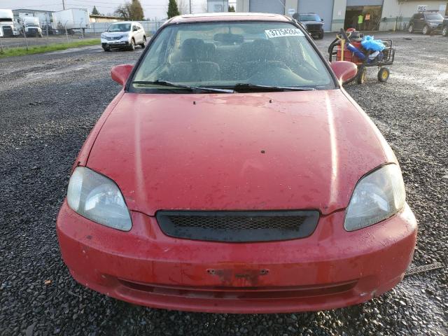 1HGEJ8243WL025551 - 1998 HONDA CIVIC EX RED photo 5