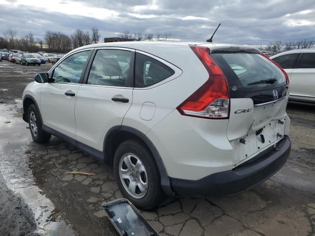 5J6RM4H30EL115490 - 2014 HONDA CR-V LX WHITE photo 2