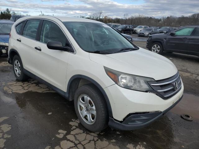 5J6RM4H30EL115490 - 2014 HONDA CR-V LX WHITE photo 4