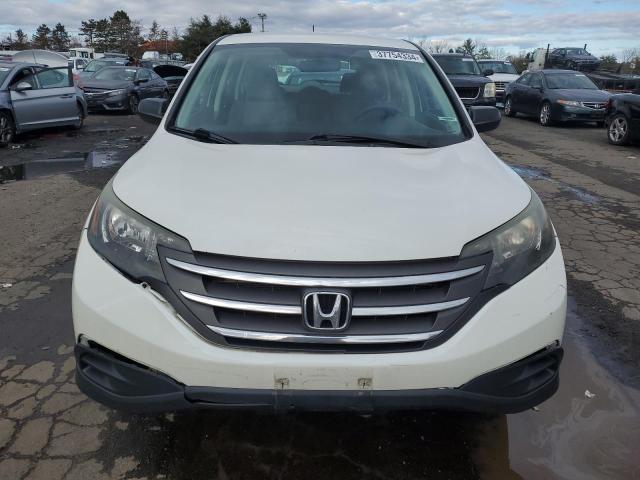 5J6RM4H30EL115490 - 2014 HONDA CR-V LX WHITE photo 5