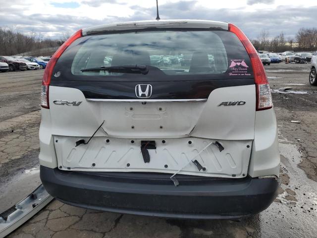 5J6RM4H30EL115490 - 2014 HONDA CR-V LX WHITE photo 6