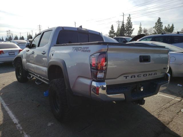 3TMAZ5CN4GM016529 - 2016 TOYOTA TACOMA DOUBLE CAB 银色 照片 2