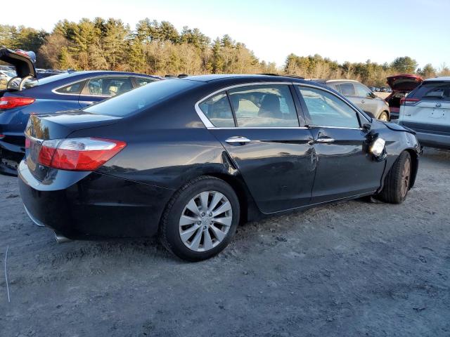 1HGCR3F81EA043590 - 2014 HONDA ACCORD EXL BLACK photo 3