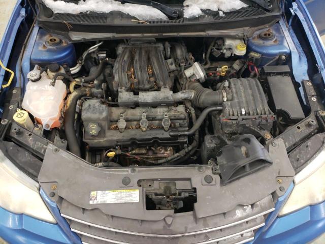 1C3LC55R78N129073 - 2008 CHRYSLER SEBRING TOURING BLUE photo 11