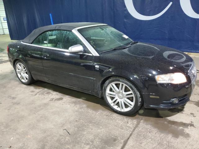 WUARL48H17K901556 - 2007 AUDI S4 QUATTRO CABRIOLET BLACK photo 4