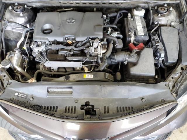 4T1B11HK8KU812493 - 2019 TOYOTA CAMRY L BROWN photo 11