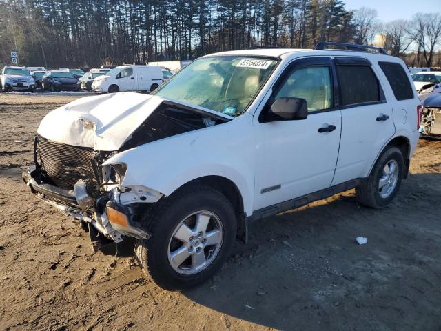 1FMCU03Z48KE51939 - 2008 FORD ESCAPE XLT WHITE photo 1