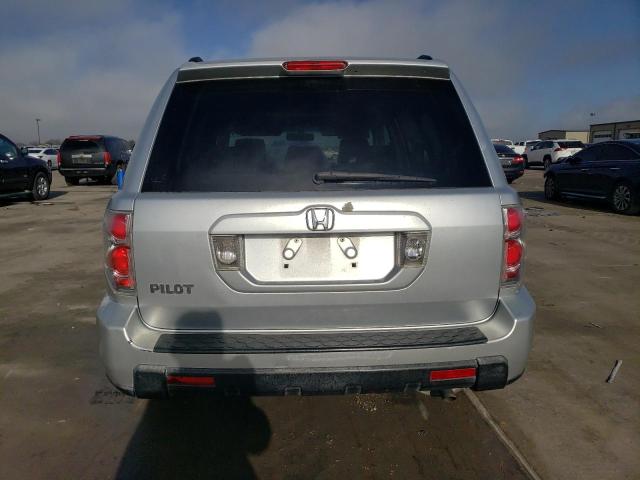 5FNYF28626B014000 - 2006 HONDA PILOT EX SILVER photo 6