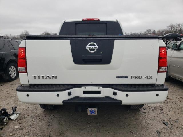 1N6BA0EC5CN331508 - 2012 NISSAN TITAN S WHITE photo 6