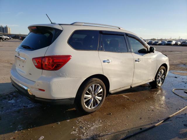 5N1DR2MN0JC617192 - 2018 NISSAN PATHFINDER S WHITE photo 3