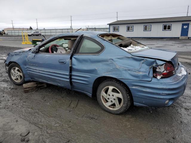 1G2NE12T3XM887623 - 1999 PONTIAC GRAND AM SE BLUE photo 2