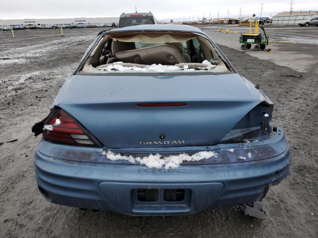 1G2NE12T3XM887623 - 1999 PONTIAC GRAND AM SE BLUE photo 6