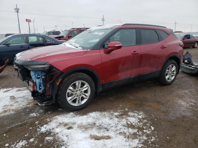 3GNKBJRS3LS546518 - 2020 CHEVROLET BLAZER 3LT RED photo 1