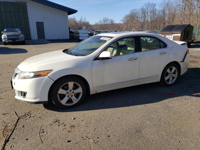 JH4CU2F63AC034389 - 2010 ACURA TSX WHITE photo 1