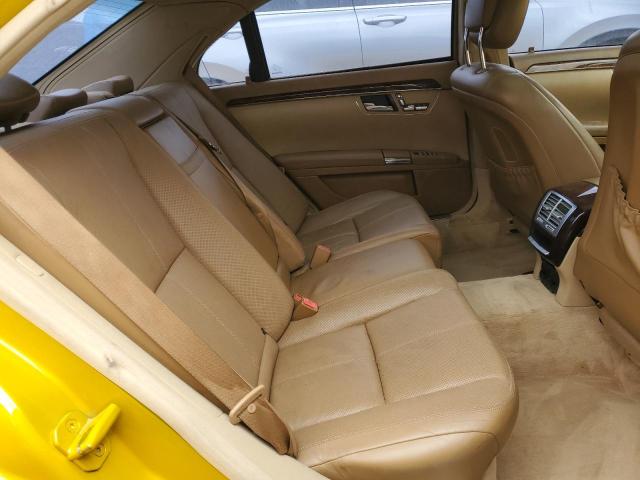 WDDNG86X78A176429 - 2008 MERCEDES-BENZ S 550 4MAT GOLD photo 10