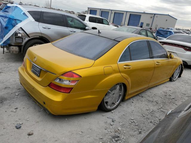 WDDNG86X78A176429 - 2008 MERCEDES-BENZ S 550 4MAT GOLD photo 3