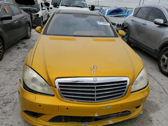 WDDNG86X78A176429 - 2008 MERCEDES-BENZ S 550 4MAT GOLD photo 5