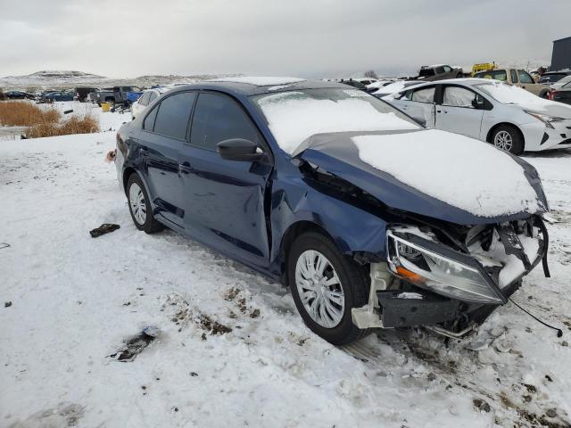 3VW2K7AJ1BM336479 - 2011 VOLKSWAGEN JETTA BASE BLUE photo 4