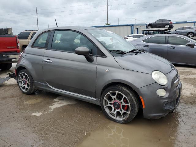 3C3CFFBR3CT211523 - 2012 FIAT 500 SPORT GRAY photo 4