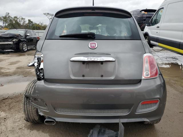 3C3CFFBR3CT211523 - 2012 FIAT 500 SPORT GRAY photo 6