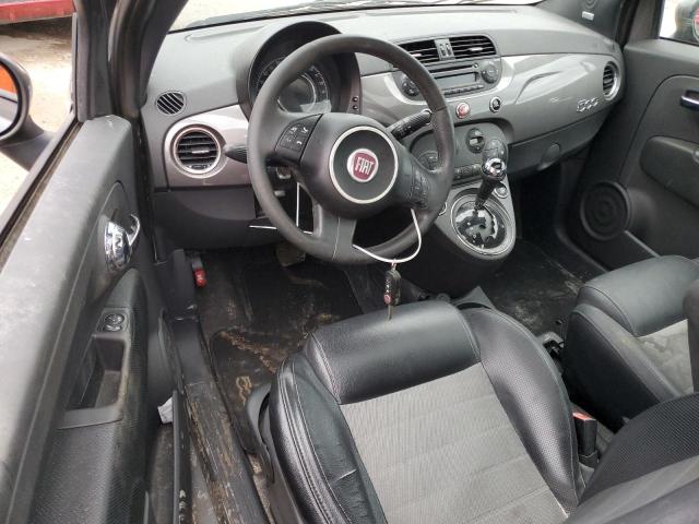 3C3CFFBR3CT211523 - 2012 FIAT 500 SPORT GRAY photo 8