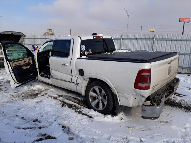 1C6SRFHT6MN657062 - 2021 RAM 1500 LIMITED WHITE photo 2