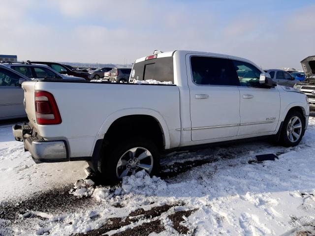 1C6SRFHT6MN657062 - 2021 RAM 1500 LIMITED WHITE photo 3