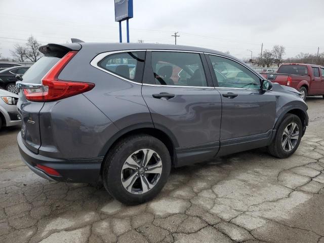 2HKRW6H35KH229576 - 2019 HONDA CR-V LX GRAY photo 3